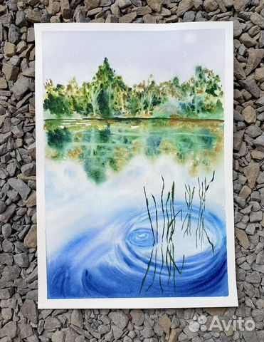 Картина акварель