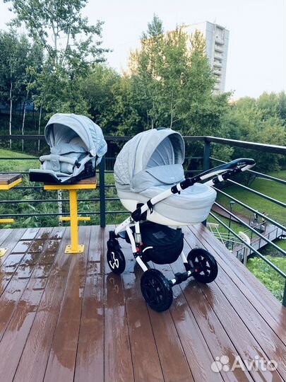 Коляска 2 в 1 adamex