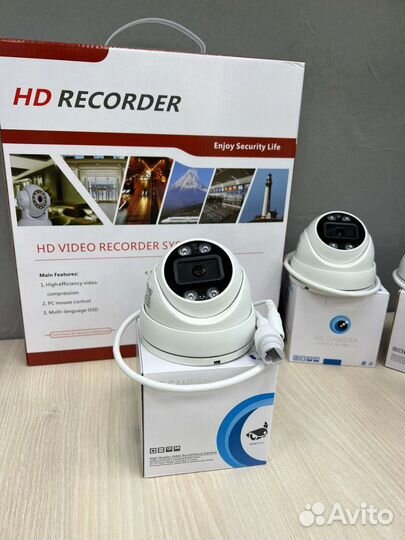 Комплект уличного видеонаблюдения