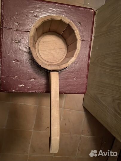 Ковши, запарник, шайка для бани