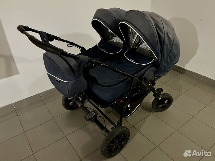 Коляска для двойни Mikado duet LUX