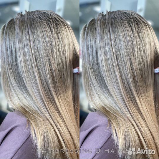 Сложное окрашивание, аиртач, кератин