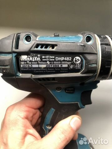 Шуруповерт makita 18v dhp482