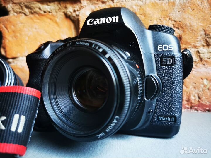 Фотоаппарат Canon 5d mark ii и объектив 50mm