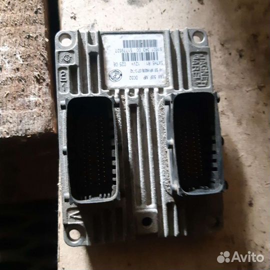 Блок управления двигателем Fiat albea