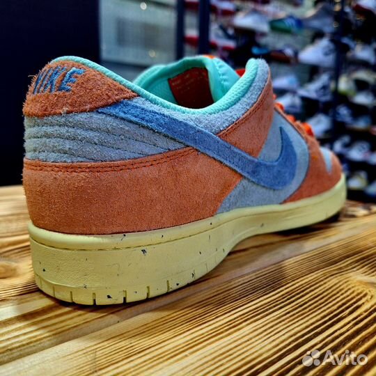 Кроссовки Nike SB Dunk Low Orange Noise Aqua