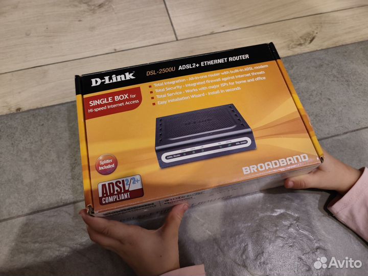 Adsl модем D-Link DSL-2500U