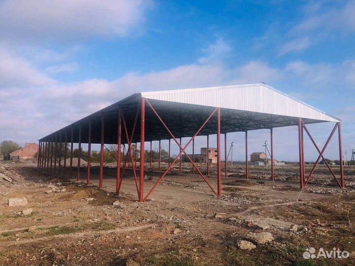 Ангар металлический