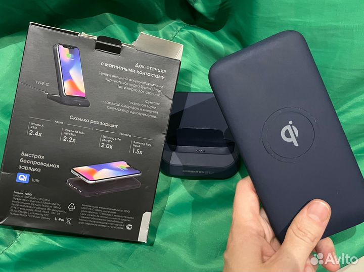 Беспроводной внешний аккумулятор interstep