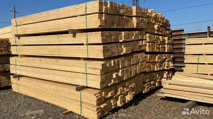 Брус естественной влажности