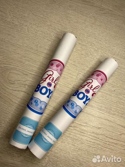 Цветной дым для гендер-пати, gender party