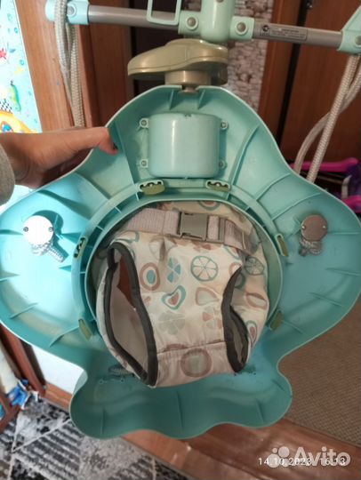 Прыгунки детские Aero, качели, самолетик