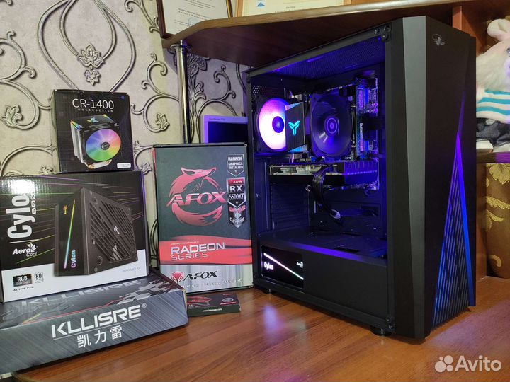 Игровой пк/intel 20ядер/rx5500xt 8gb/16gb