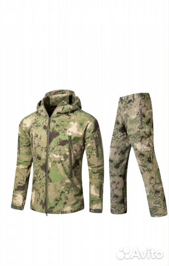 Тактический костюм военный softshell,рыбалка,охота