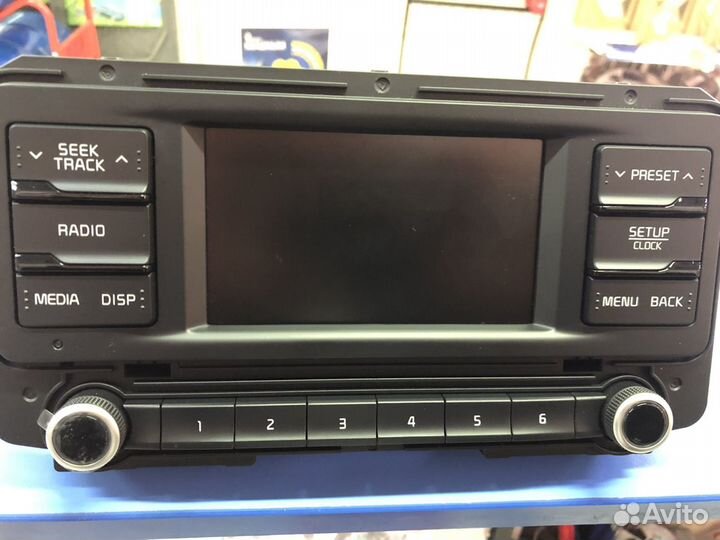 Оригинальная магнитола Kia rio Киа Рио