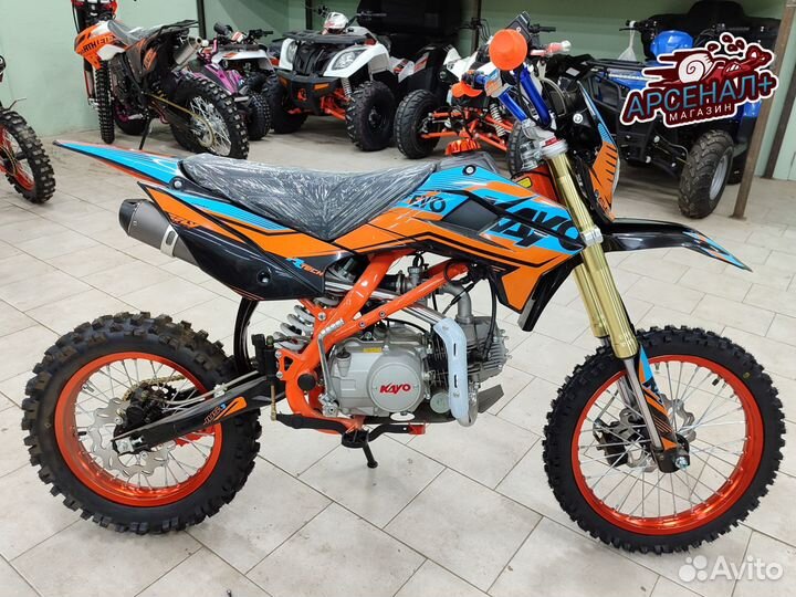 Питбайк kayo evolution yx125em 17/14 KRZ