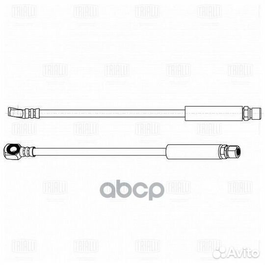 Шланг тормозной BF4711 Trialli