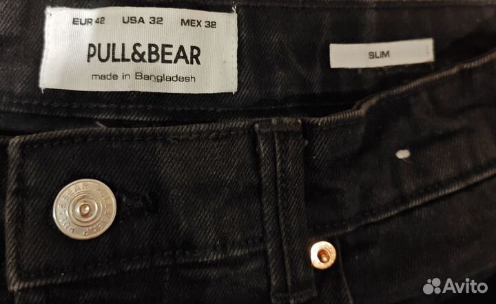 Джинсовые шорты Pull&Bear