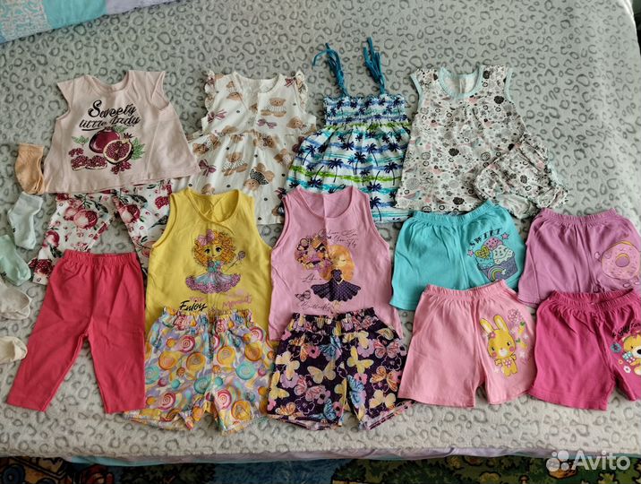 Вещи пакетом на девочку