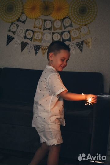 Растяжка на день рождение (украшения на стену)