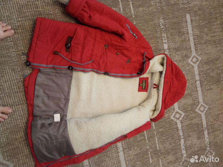 Парка на мальчика 158см