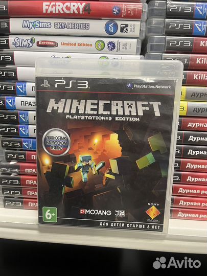 Minecraft ps3 русский язык