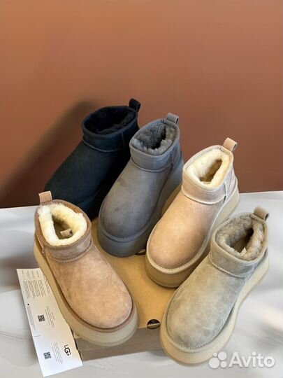 Угги Ugg Ultra mini tazz на платформе