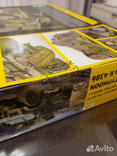 Сборная модель Тайфун вдв (3648) от Zvezda 1:35