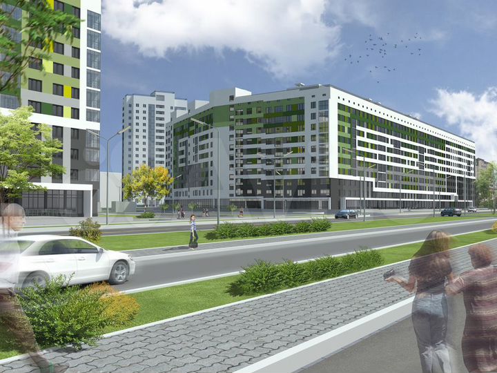 2-к. квартира, 54 м², 16/16 эт.