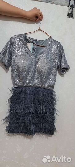 Женское мини платье