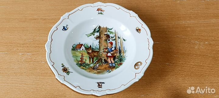 Фарфор. Детские тарелки. Weimar. Германия