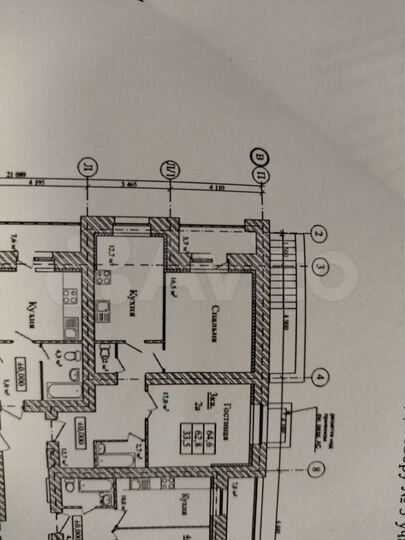 2-к. квартира, 64,6 м², 1/16 эт.