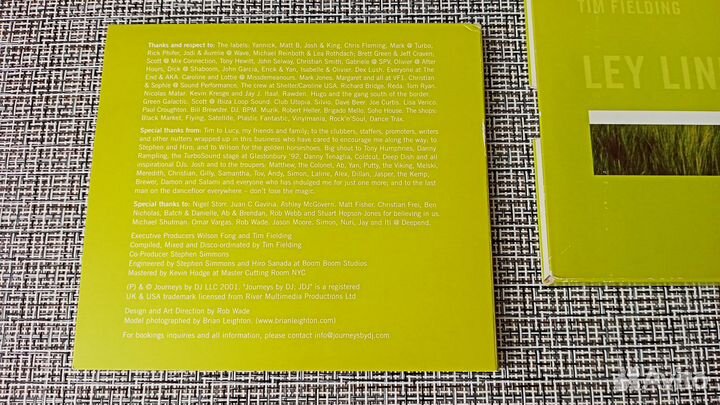 CD Tim Fielding – Ley Lines (UK 2001)