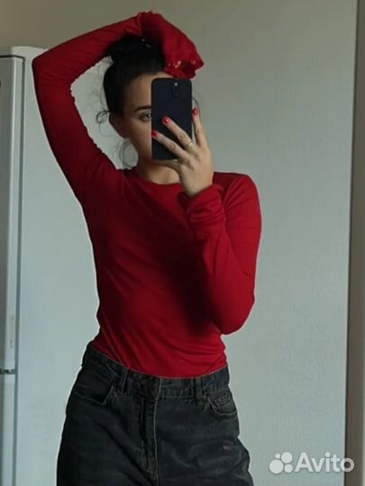 Лонгслив паутинка прозрачный