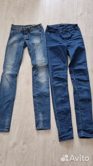 Отдам джинсы б/у на девочку(девушку) размер 25