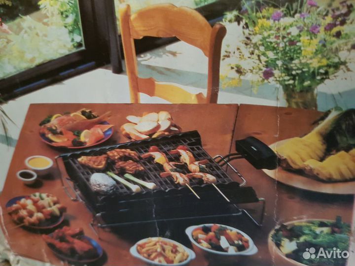 Электрогриль Philips на ножках