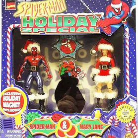 Toybiz Человек-паук фигурка Christmas 1997