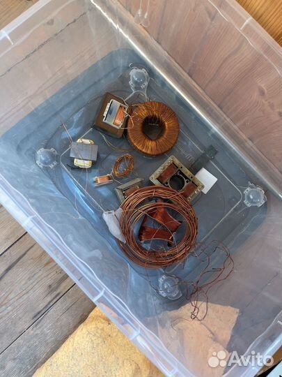 Медные катушки (1 лот)