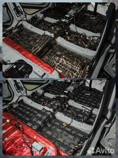 Шумоизоляция exeed TXL