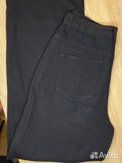 Джинсы бойфренды черные