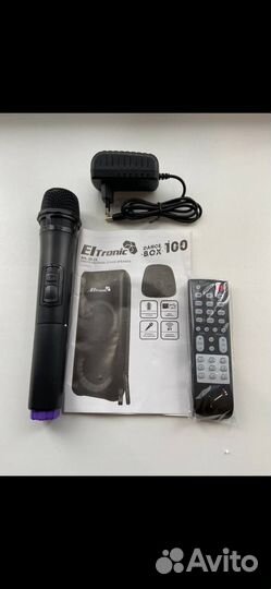 Мощная блютуз колонка Eltronic 20-25 400W