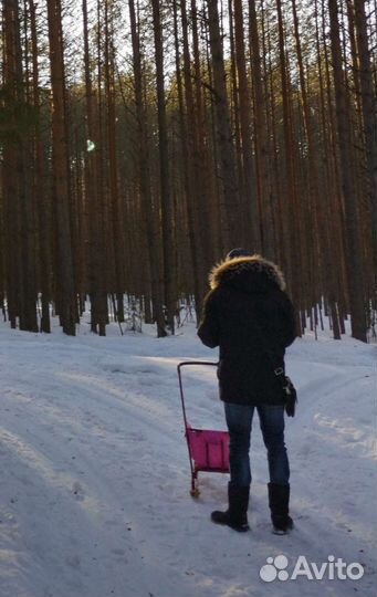 Санки Ника с чехлом на липучках