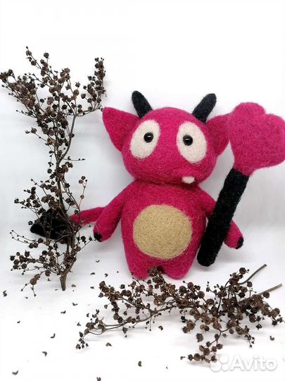 Игрушка ручной работы Дьяволёнок