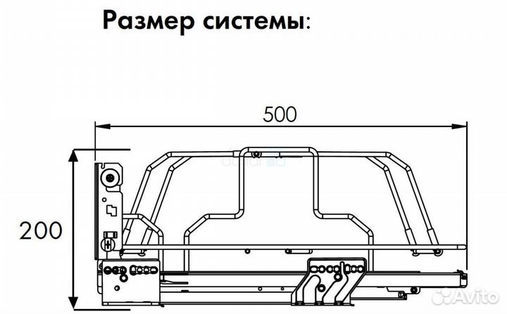 Система padella выдвижная