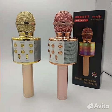 Беспроводной караоке микрофон WS-858L