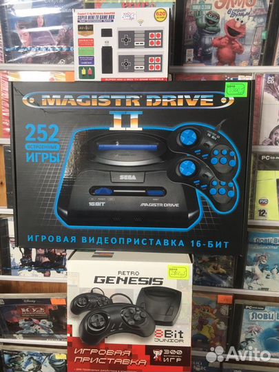 Игровые приставки 8 бит, 16 бит