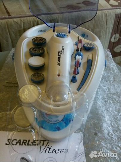 Аппарат для маникюра и педикюра scarlett vita SPA