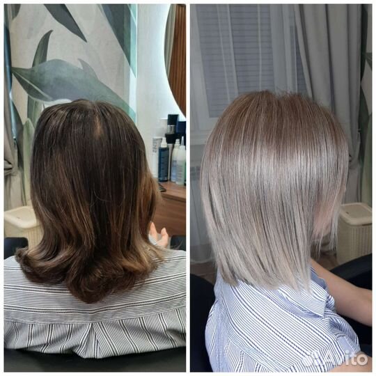 Окрашивание волос,стрижки