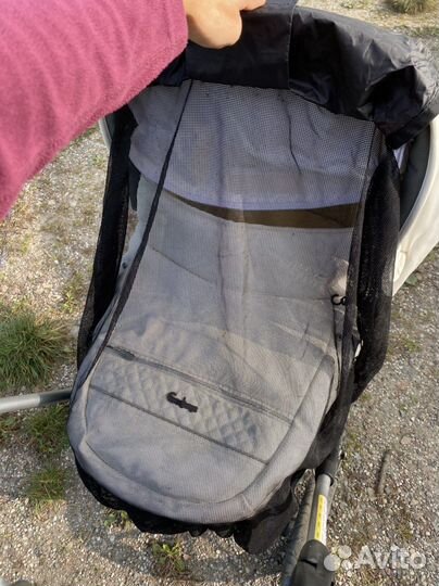 Коляска 2 в 1 эко кожа