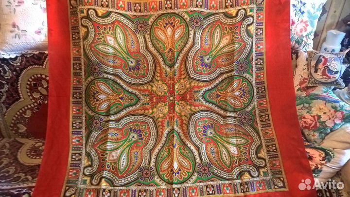 Большие шерстяные платки